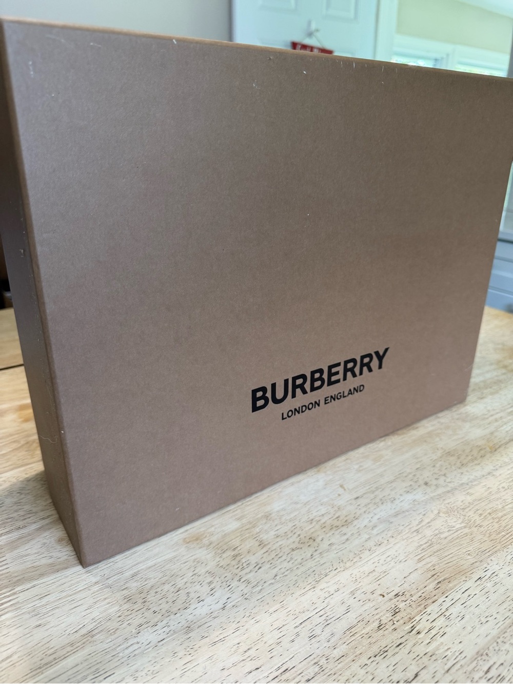 Burberry Brown and Black Logo Gift Box